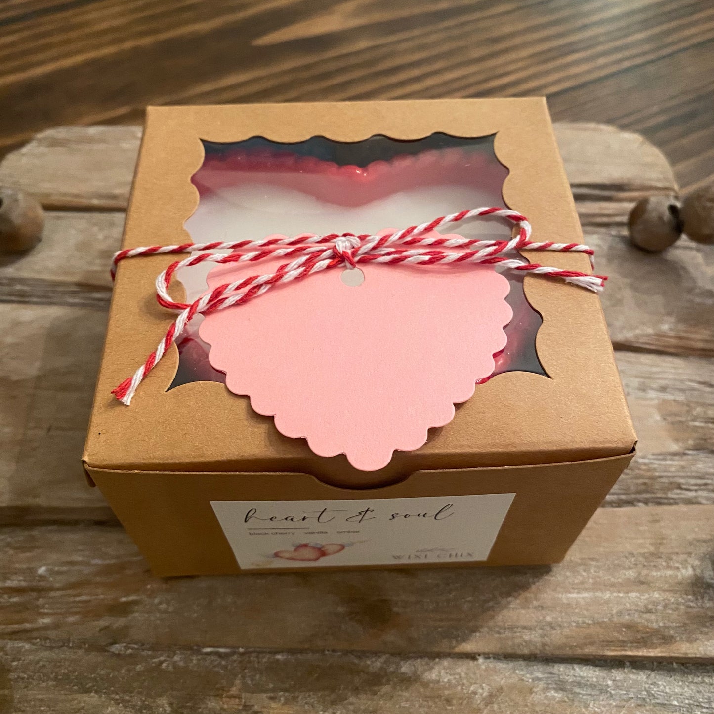 Limited Edition "Heart & Soul" Heart Candle