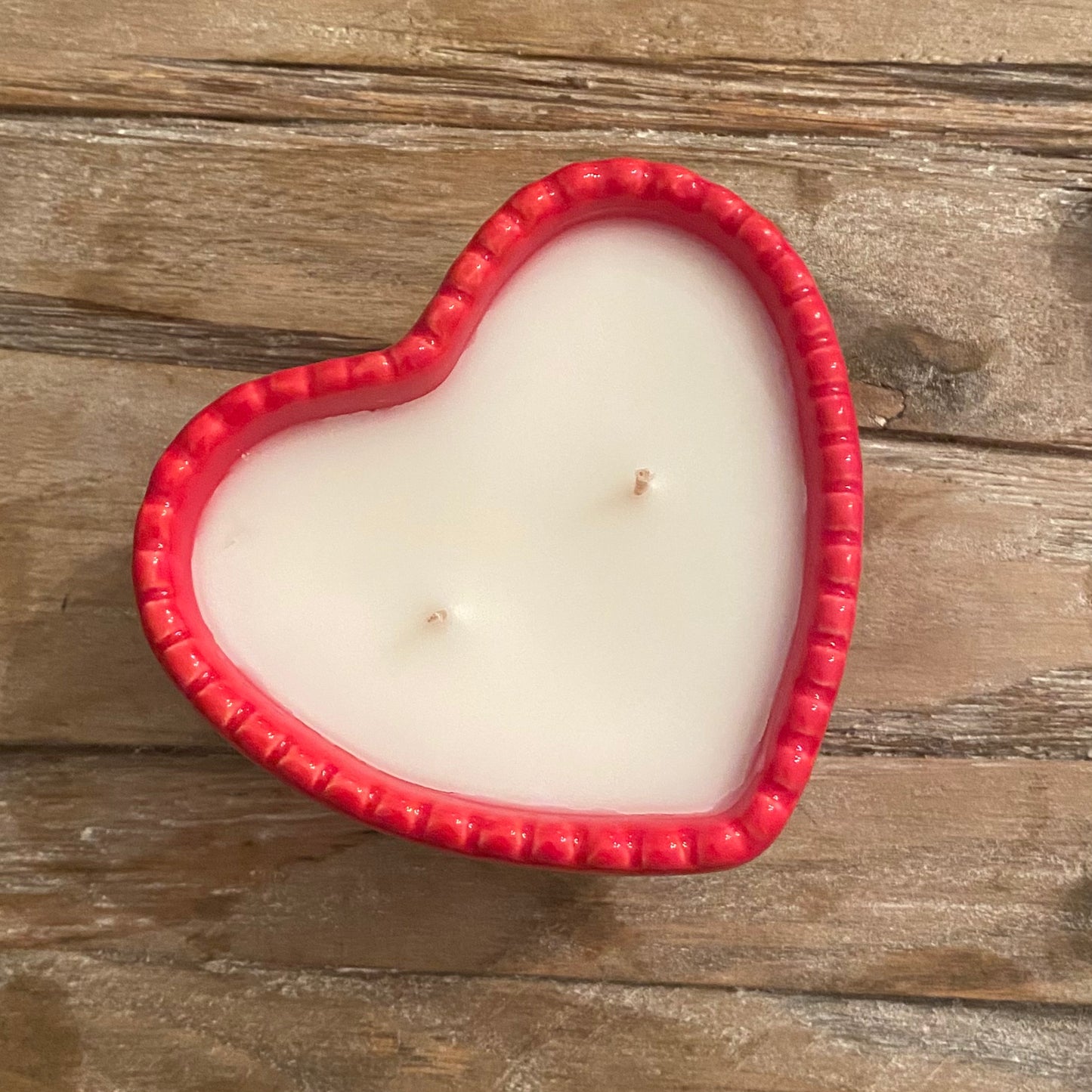 Limited Edition "Heart & Soul" Heart Candle