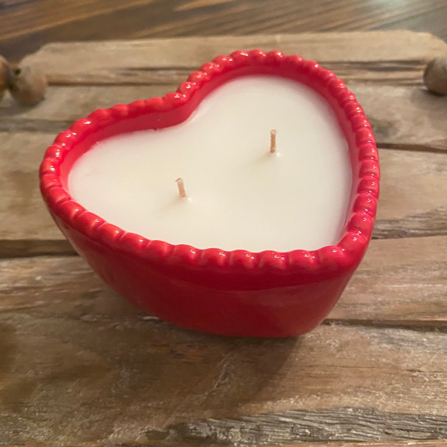 Limited Edition "Heart & Soul" Heart Candle